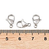 Tarnish Resistant 316 Surgical Stainless Steel Lobster Claw Clasps X-STAS-316-FL12A-5