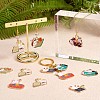 24Pcs Enamel Cat Charm Pendant Cute Alloy Enamel Animal Charm Cat Pendant Mixed Shape for Jewelry Necklace Bracelet Earring Making Crafts JX341A-4