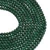 Natural Fuchsite Beads Strands G-L661-B01-6mm-B-5