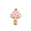 304 Stainless Steel Enamel Pendants STAS-G357-04G-2