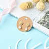 50Pcs Paper Jewelry Display Cards CDIS-CJ0001-07-5