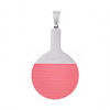 Printed 201 Stainless Steel Pendants STAS-T066-86B-1