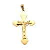 304 Stainless Steel Big Pendants STAS-R171-01G-1