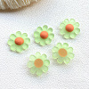 Resin Frosted Cabochons RESI-TAC0001-04B-1