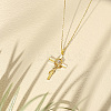 SHEGRACE Brass Pendant Necklaces JN995B-4
