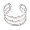 30MM 304 Stainless Steel 3-Strand Cuff Bangles for Women SA-CBA37BC-25P-4