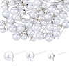 84Pcs 3 Size 304 Stainless Steel Stud Earring Findings STAS-FH0002-20P-1