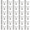 Alloy Cord Ends FIND-PH0024-94P-1
