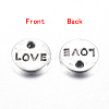 Tibetan Style Alloy Charms Pendants TIBEP-A123976-AS-LF-1