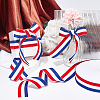 Polyester Grosgrain Ribbon SRIB-WH0009-02B-3