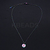 201 Stainless Steel Pendants Necklaces NJEW-S105-JN627-11-2