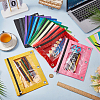 12Pcs 12 Colors Oxford Fabric Pen Bag AJEW-FG0005-16-4