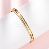 304 Stainless Steel Micro Pave Cubic Zirconia Hinged Bangles for Women BJEW-Z146-04G-4