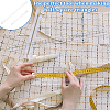 2Pcs 2 Styles Acrylic Measuring Tool TOOL-GA0002-05-5