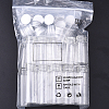 20Pcs 2 Styles Column Glass Screw Top Bead Storage Tubes CON-YW0001-89-6