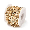 Handmade Brass Flat Round Chains CHC-Z001-03KCG-2