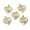 Plastic Imitation Pearl Pendants KK-P235-03G-3