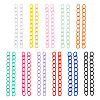 110Pcs 11 Colors Spray Paint Iron Curb Chain Extender IFIN-TA0001-63-2