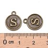Alloy Pendant Cabochon Settings PALLOY-N156-01S-AB-2