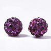Pave Disco Ball Beads RB-T017-02-04-2