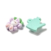 Cartoon Rabbit Theme Opaque Resin Decoden Cabochons RESI-R443-04-2