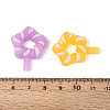 Luminous & Frosted Transparent Resin Cabochons RESI-T026-10M-4