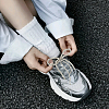4Pcs Bowknot ABS Plastic Pearl Beads Shoes Charms PALLOY-HY00043-5