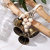 Iron Bell Pendant Decoration HJEW-JM02257-2