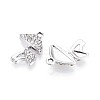 Rack Plating Alloy Rhinestone Pendants PALLOY-T091-27M-P-3