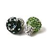 Handmade Polymer Clay Rhinestone Beads CLAY-Z005-01A-2
