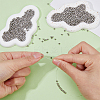 2000Pcs 304 Stainless Steel Hollow Round Seamed Beads STAS-DC0015-79-3