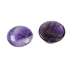 Natural Amethyst Cabochons G-H1596-FR-25mm-11-2