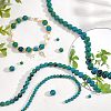 Olycraft 6 Strands 3 Style Synthetic Chrysocolla Beads Strands G-OC0002-78-5