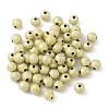 Opaque Acrylic Beads SACR-WH0008-016C-01-1