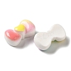 Gradient Color Opaque Resin Decoden Cabochons CRES-Z006-04-2