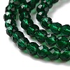 Transparent Glass Beads Strands GLAA-H021-03-15-5