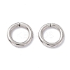 Non-Tarnish 304 Stainless Steel Open Jump Rings X-STAS-C040-01A-P-2