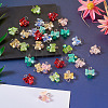 36Pcs 6 Colors Glass Pendants FIND-TA0004-21-5