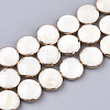 Freshwater Shell Multi-strand Links Strands X-SSHEL-T007-20B-1