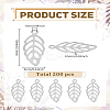 200Pcs 304 Stainless Steel Charms STAS-LP0002-65-2