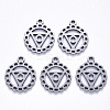Non-Tarnish 304 Stainless Steel Pendants STAS-S113-007C-2