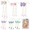 SUNNYCLUE DIY Butterfly Climber Wrap Around Cuff Earring Making Kit DIY-SC0021-16-1