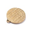 Ion Plating(IP) 304 Stainless Steel Pendants STAS-E187-08G-3