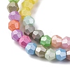 Baking Paint Glass Beads Strands LAMP-R020-02A-3