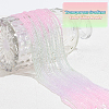 20 Strands Transparent Gradient Color Glass Beads Strands GLAA-GA0001-79C-4