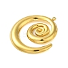 Ion Plating(IP) 304 Stainless Steel Pendants STAS-C104-33G-2