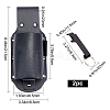 1Pc PU Leather Wine Bottle Cover AJEW-GF0003-88A-2