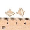 Brass Laser Cut Hollow Connector Charms KK-K277-12-4