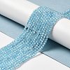 Cubic Zirconia Bead Strands ZIRC-C006-01B-08-2