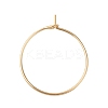 316L Surgical Stainless Steel Hoop Earring Findings STAS-G229-07G-02A-2